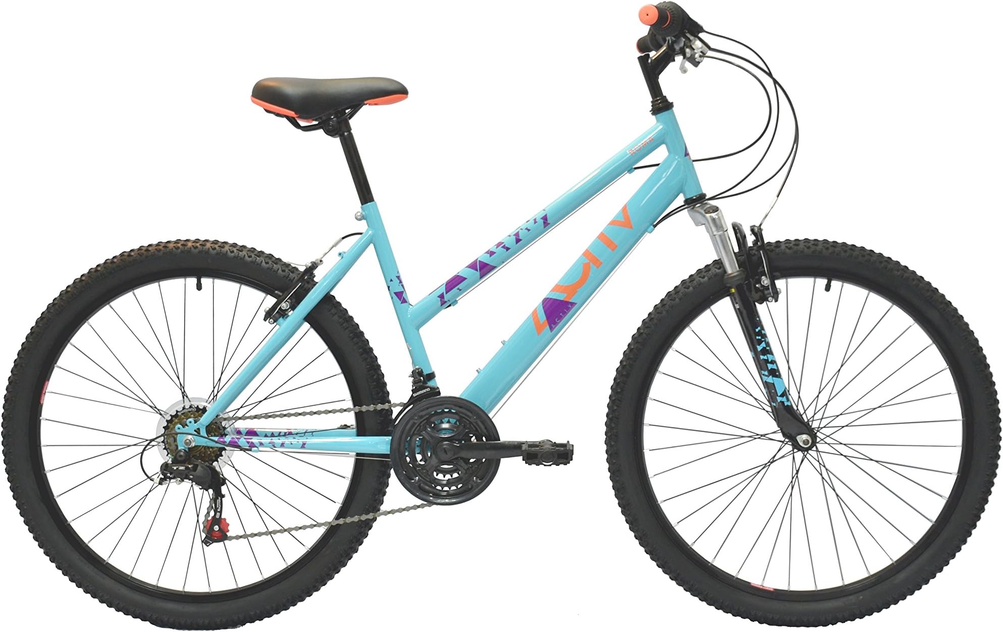 Activ Women's Act Roma 18Spd Ht 26/14 Bike - Blue, Large