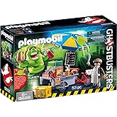 Playmobil Ghostbusters Slimer with Hot Dog Stand