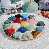 XIANNVXI 20 Pcs Healing Crystals Gemstones Heart Stones Gift Set for Women view 4