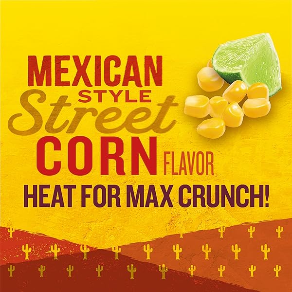 OLD EL PASO STAND ‘N STUFF TACO SHELLS, MEXICAN STYLE STREET CORN FLAVORED, GLUTEN FREE CRUNCHY CORN TACO SHELLS, 10 COUNT, 5.4 OZ
