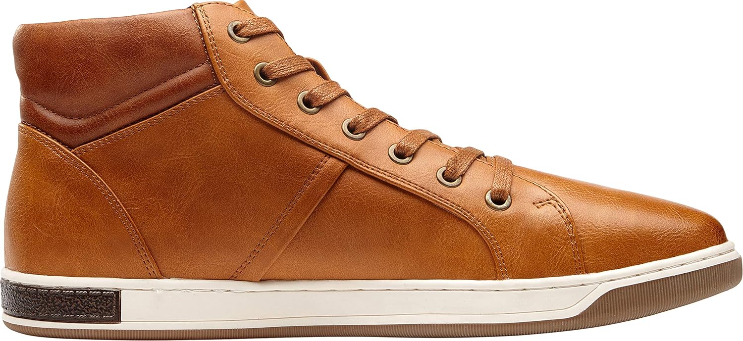  | JOUSEN Men's Casual Shoes High Top Fashion Sneaker Lightweight Men Boots Shoes | Fashion Sneakers