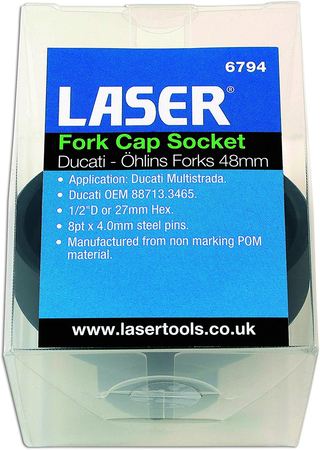 Laser 6794 Fork Cap Socket 48mm - Ohlins Forks - Image 4