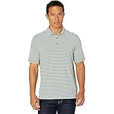 Cutter & Buck Mens Short Sleeve Virtue Eco Pique Stripe Recycled Mens Big and Tall Polo
