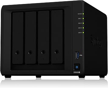 Synology DS920+ - Caja para NAS de 4 bahías: Amazon.es: Informática