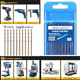 HPMAISON True 5% Cobalt Jobber Drill Bit Set 2.5mm 10Pcs M35 HSS DIN338 view 5
