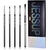 Jessup Lip Brush Set, Professional Lip Makeup Brushes for Lipstick Streak-Free Contour Define and Accentuate, Premium Synthetic Hair, 5pcs T325