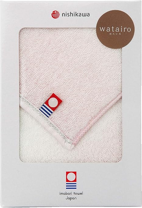 Amazon Co Jp 東京 西川 今治 タオルギフト ハンカチタオル 1枚 わたいろ 綿100 ふわふわ 日本製 ギフトパッケージ入り ピンク Ttp ホーム キッチン