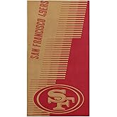Northwest San Francisco 49ers NFL Progression Jacquard Beach Towel 36 x 72 Inches