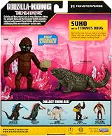 MonsterVerse Godzilla x Kong The New Empire 3.5" Suko Titanus Doug Figure Set view 6