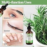 GOFLORDEN Rosemary Essential Oil Hair Growth Loss Scalp Skin Care 2x60ml Unisex view 4