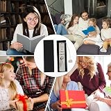 Sibba Stainless Steel Bookmark 5 x 1 Inches Silver Reading Gift view 8