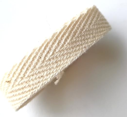 Amazon 綿 綾テープ タグテープ 無地 持ち手テープ テープ 手芸0 5mm厚 約10mm巾 生成 30m コード ひも 通販