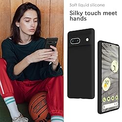 YATWIN Silicone Case for Google Pixel 7A