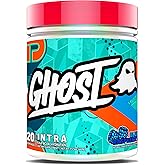 GHOST Intra Workout Powder, Blue Raspberry - BCAAs, & EAAs, Nootropics & Hydration - Essential & Branch Chain Amino Acids, Supports Muscle Recovery & Focus - Pre, Intra & Post Workout Powders