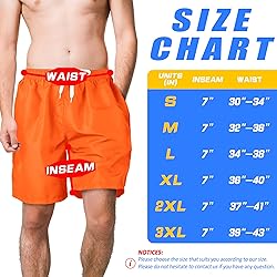 Scotamalone Mens Swim Trunks, Quick Dry Swimming