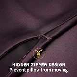 ZIMASILK 100% Mulberry Silk Pillowcase 600TC 6A Eggplant 50x75 cm view 7