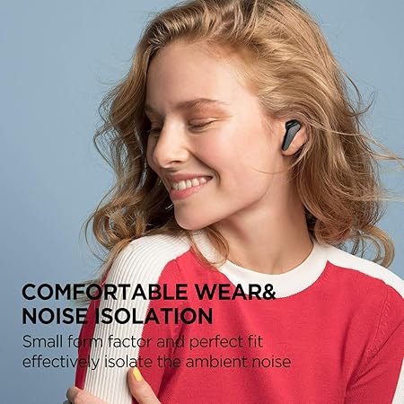 Amazon Com Libratone Track Air True Wireless Earbuds Stylish Design Great Sound Noise Isolation Earphones Sweat Resistant For Workout Ultral Light Small Long Battery Life Black Electronics