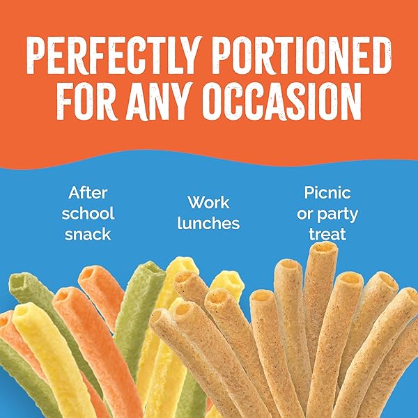 SENSIBLE PORTIONS GARDEN VEGGIE STRAWS, CINNAMON APPLE & SEA SALT, 0.75 OZ VARIETY MIX (PACK OF 10)