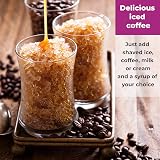 Neo Ice Snow Cone Slushie Maker with 4 Straws & 4 Cups view 8