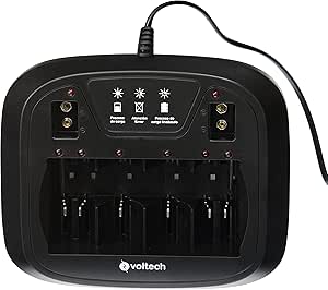 Volteck CA-RE-3 Cargador Universal P/Pilas Recargables: Amazon.com.mx