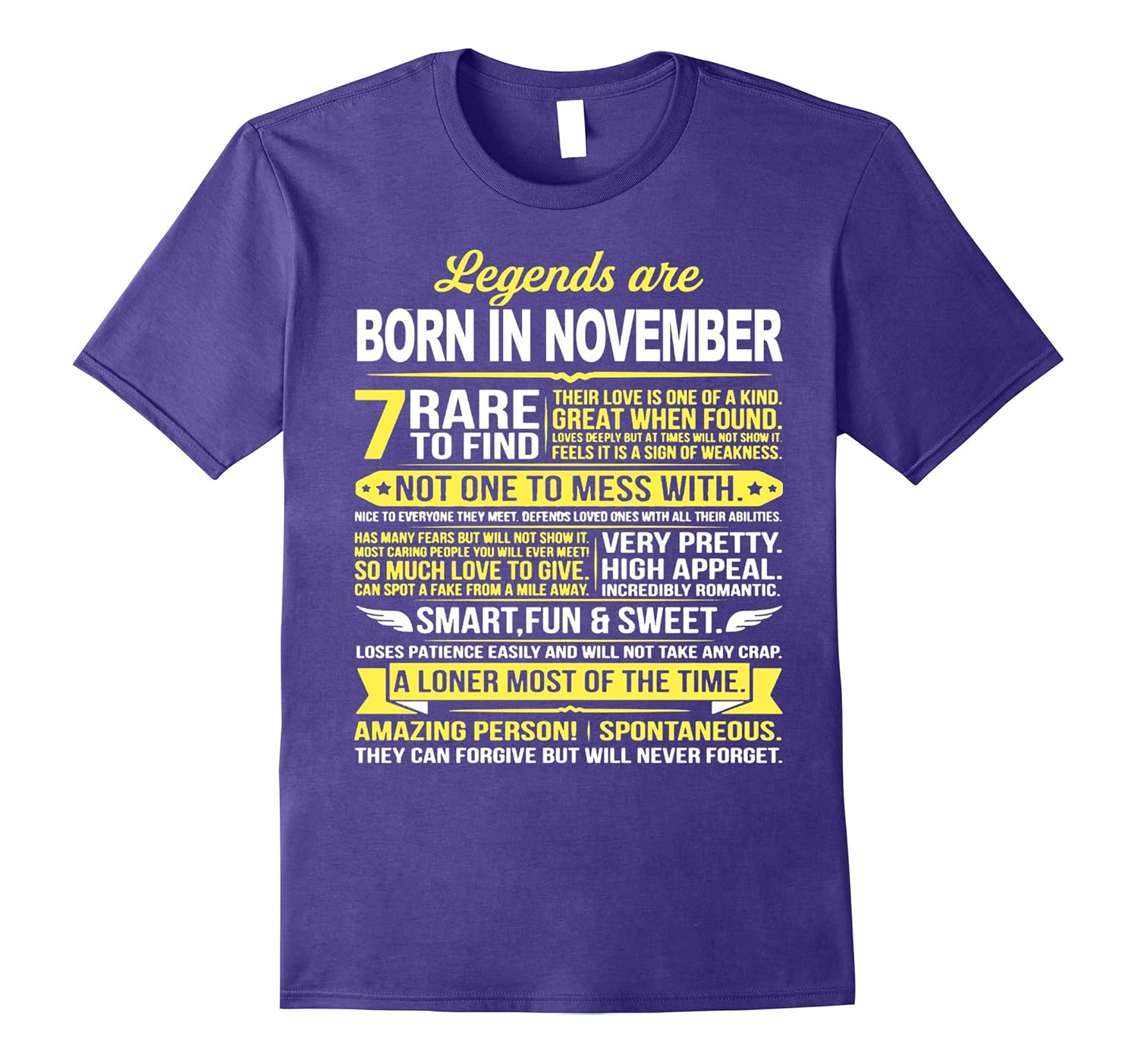 Legends Are Born In November-ANZ