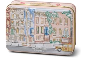 Paddywax Holiday Candles Small 2-Wick Scented Soy Wax Candle in Tin, 5-Ounce, Tangerine & Clove