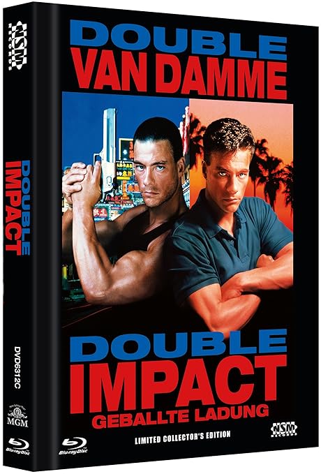 Geballte Ladung - Double Impact - uncut Blu-Ray DVD auf 500 limitiertes ...