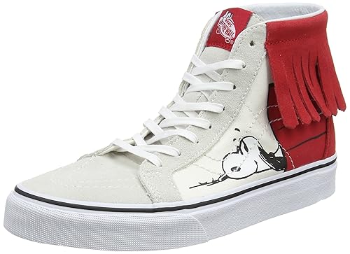 Vans Damen Peanuts Sk8-Hi Moc Laufschuhe