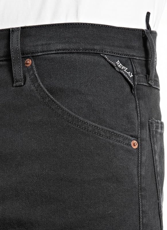 Herren Jeans, 098 Black (Schwarz), 36W/30L
