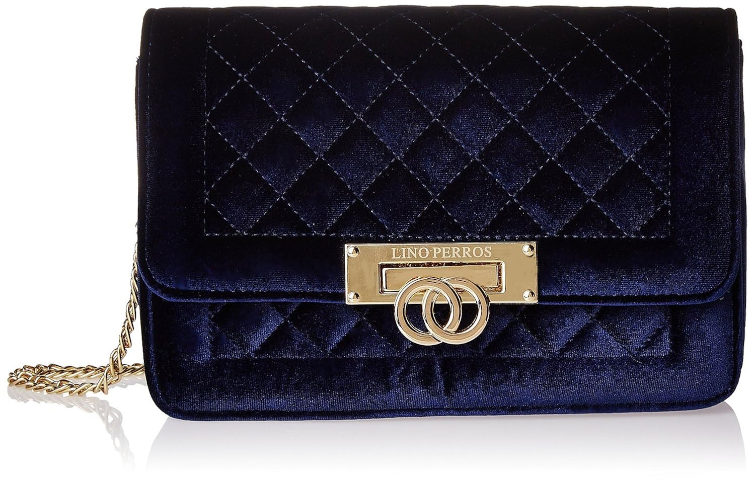 lino perros blue handbag