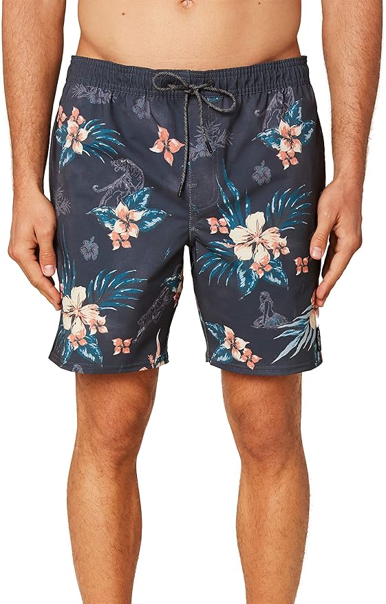 O'NEILL Men's Water Resistant Stretch Volley Swim Boardshorts, 17 Inch