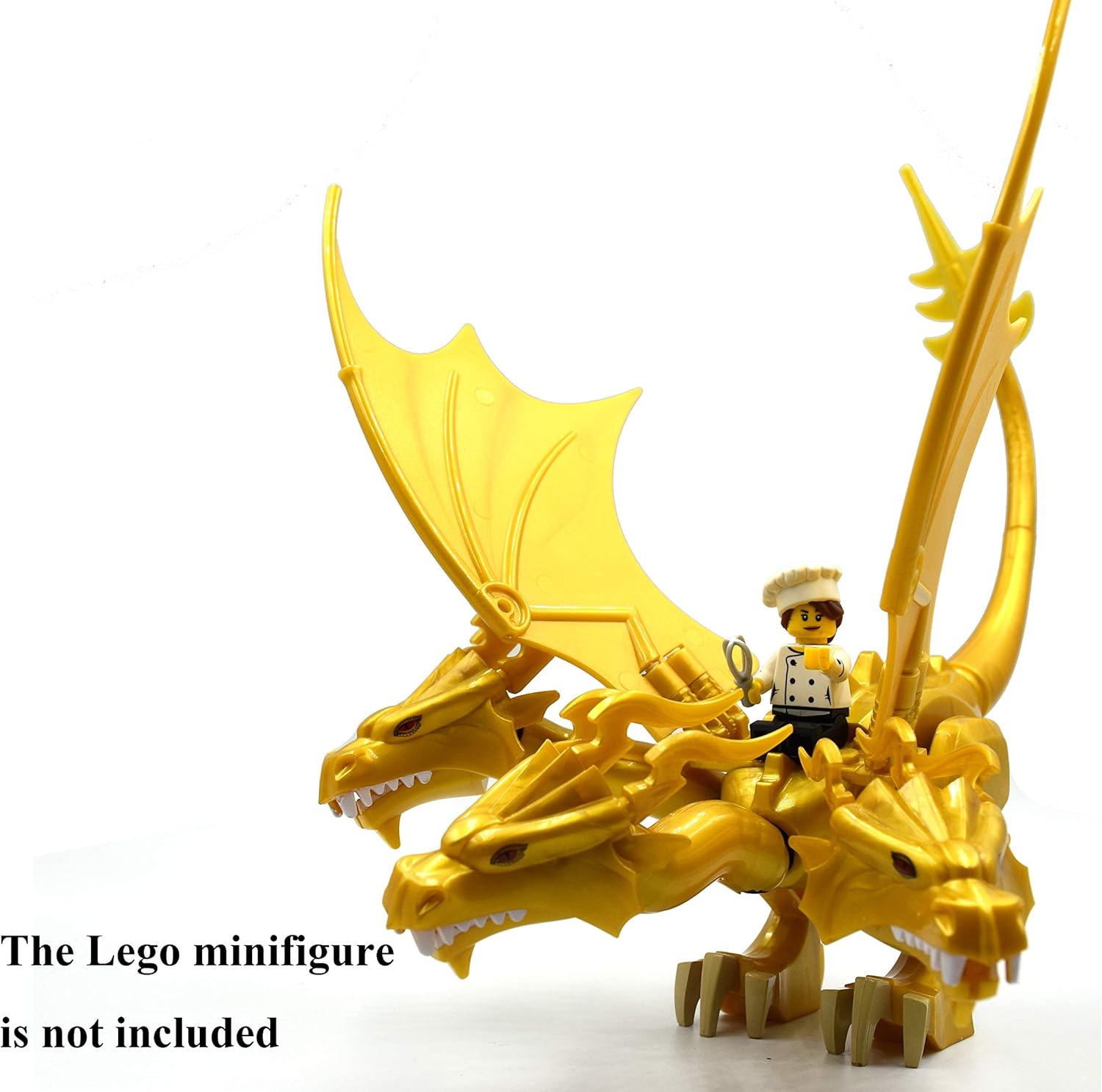 Magma Brick King Ghidorah Heads Figures Compatible with Lego Building