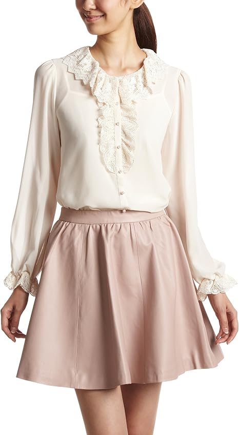 Amazon レストローズ L Est Rose シフォンレースブラウス 3es900 ベージュ M シャツ ブラウス 通販 Amazon レストローズ L Est Rose シフォンレースブラウス 3es900 ベージュ M シャツ ブラウス 通販