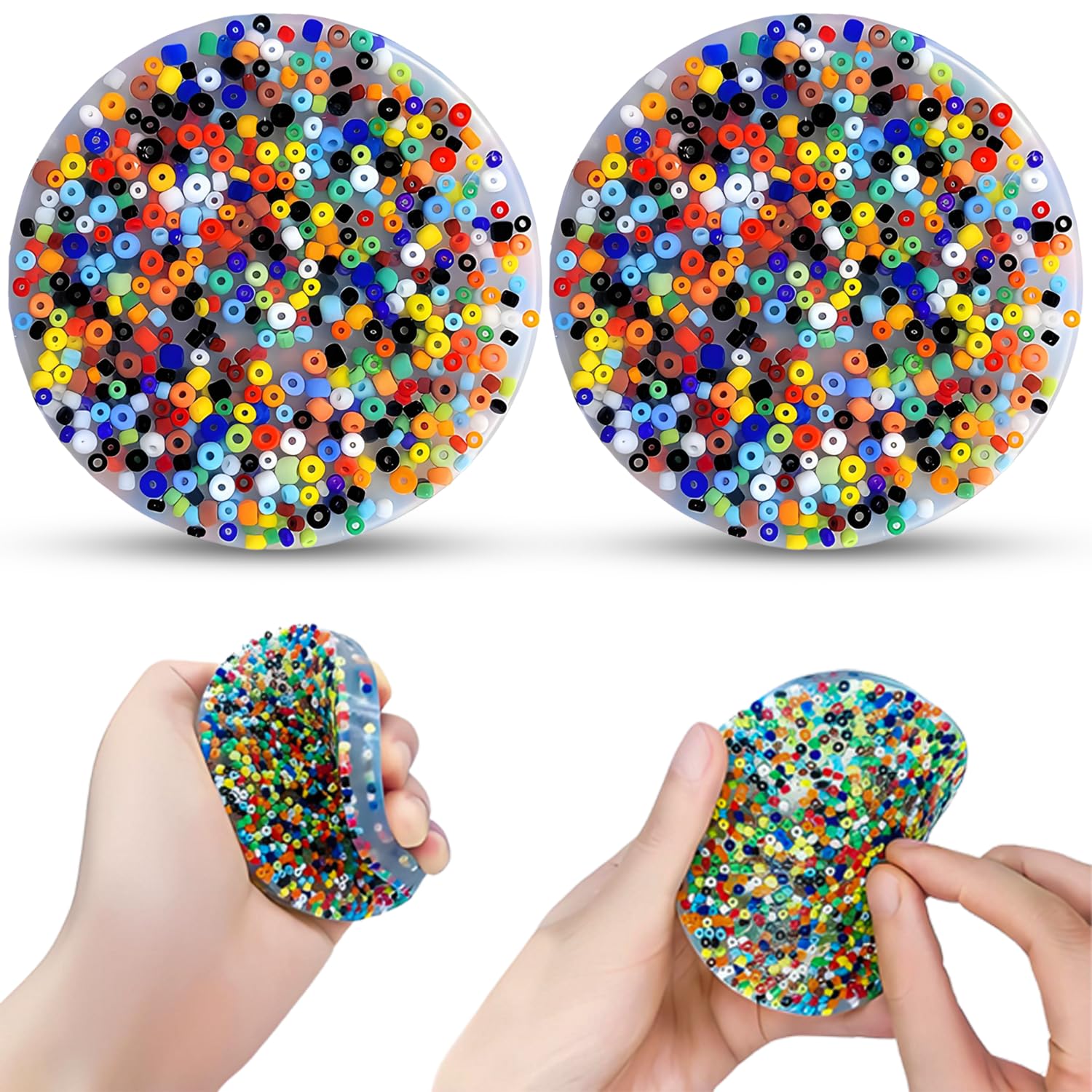 Picky Pad | Skin Picking Fidget Toys for Dermatillomania, Trichotillomania Fidget Toys | Sensory Pick Pads for Anxiety & Stress Relief in Kids & Adults (2 Pack, 10 cm)