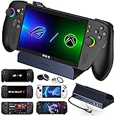 iVANKY ROG Xbox Ally X(2025)/ROG Ally Dock, 8-in-1 Docking Station 4K@144Hz | Steam Deck Dock for ASUS ROG Ally X/Valve Steam Deck OLED/Legion Go 2/S, HDMI 2.1, 1Gbps Ethernet, 3*USB-A 3.0, 100W Charge