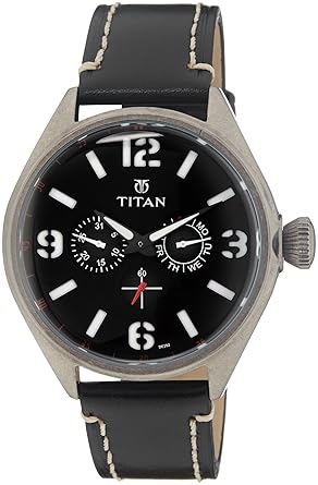 Purple Upgrades Analog Black Dial Mens Watch - 9478QL01J