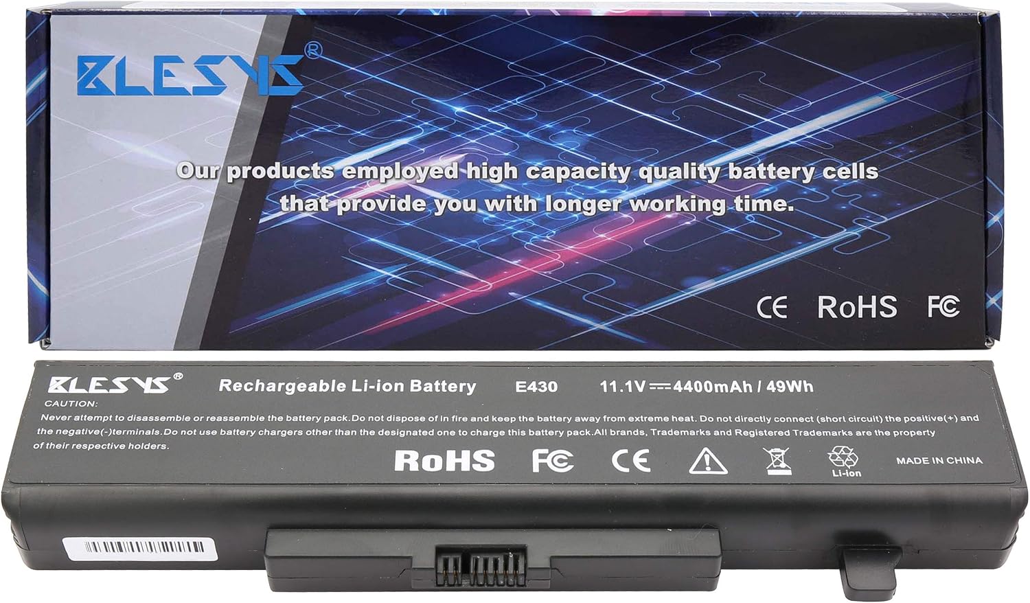 BLESYS Battery For Lenovo ThinkPad Edge E430 E530 E531 E535 E530c E431 E430C E435 E440 E540 Notebook battery