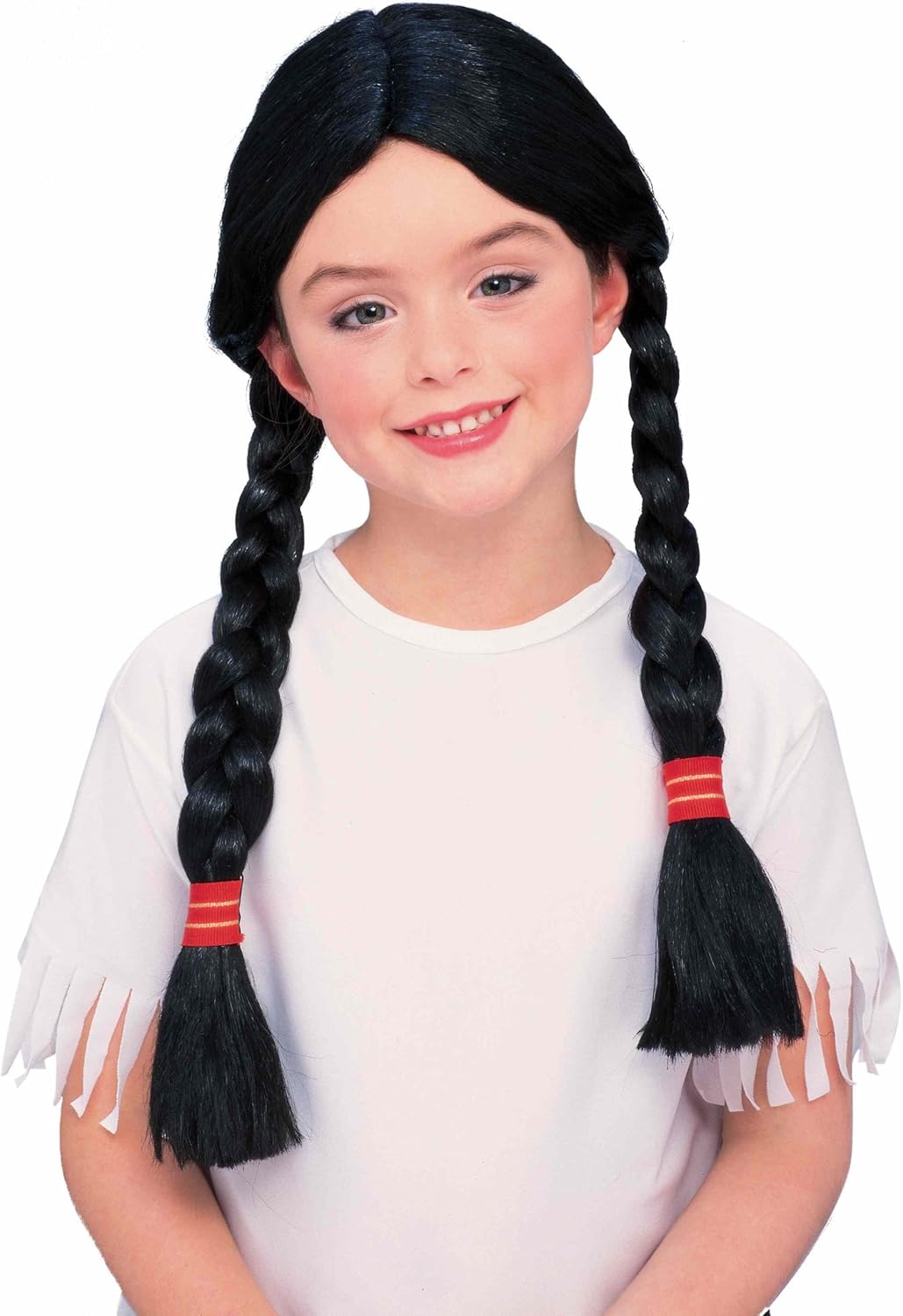 Amazon Com Forum Child Sized Native American Wig Toys Games