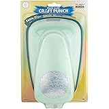 Uchida LV-XGCP65 Clever Lever Extra-Giga Craft Punch, Punches 3.5-Inch, Scalloped Circle