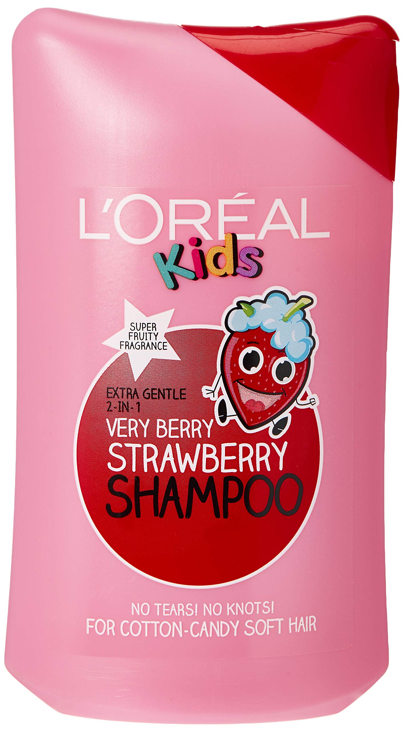 Photo 1 of L’Oreal Paris Kids Extra Gentle 2in1 Shampoo - Very Berry Strawberry (250ml)