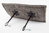 Chimney Sheep 14x28 Inch Draught Excluder - Blocks Wind Noise & Retains Heat view 2