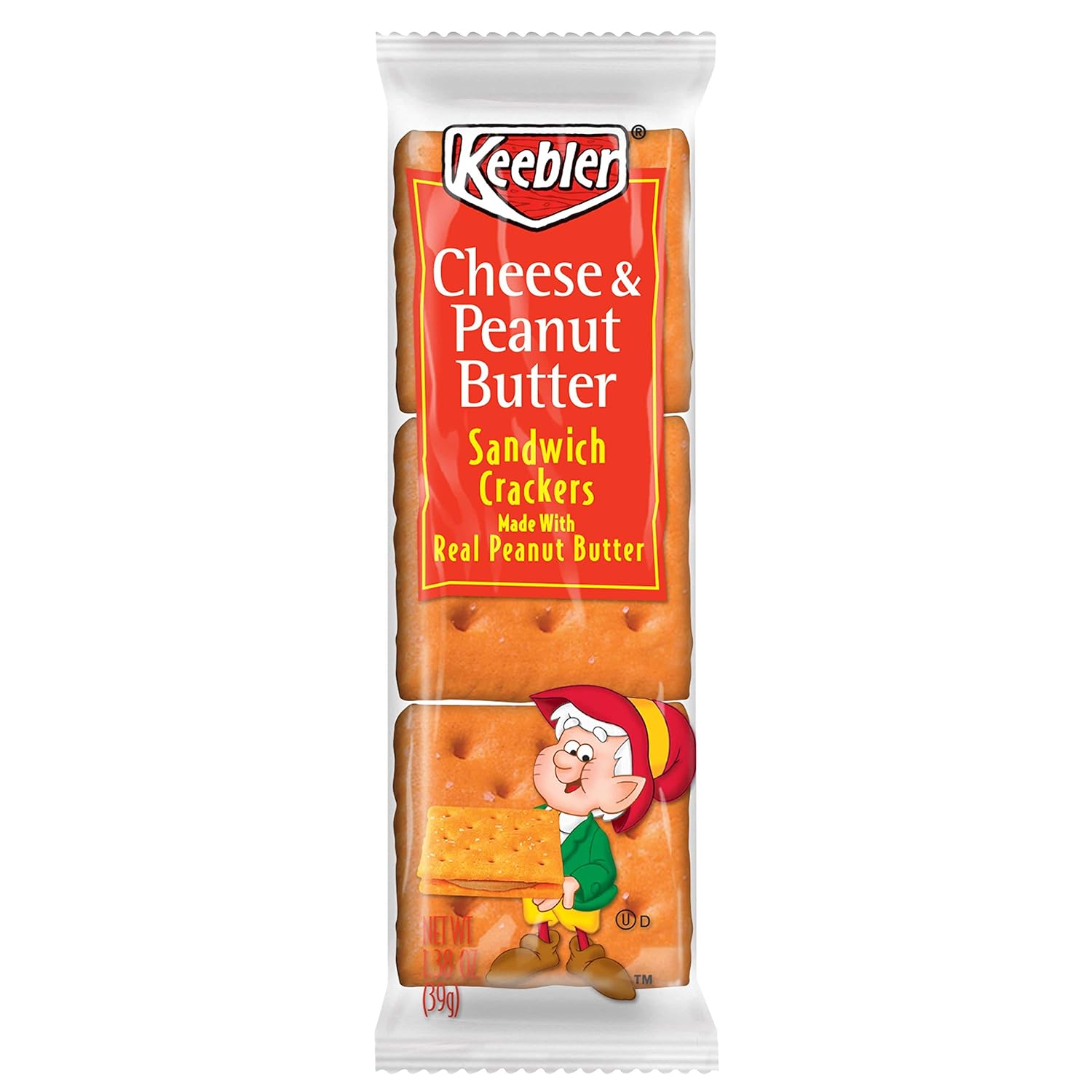 cheese and peanut butter crackers