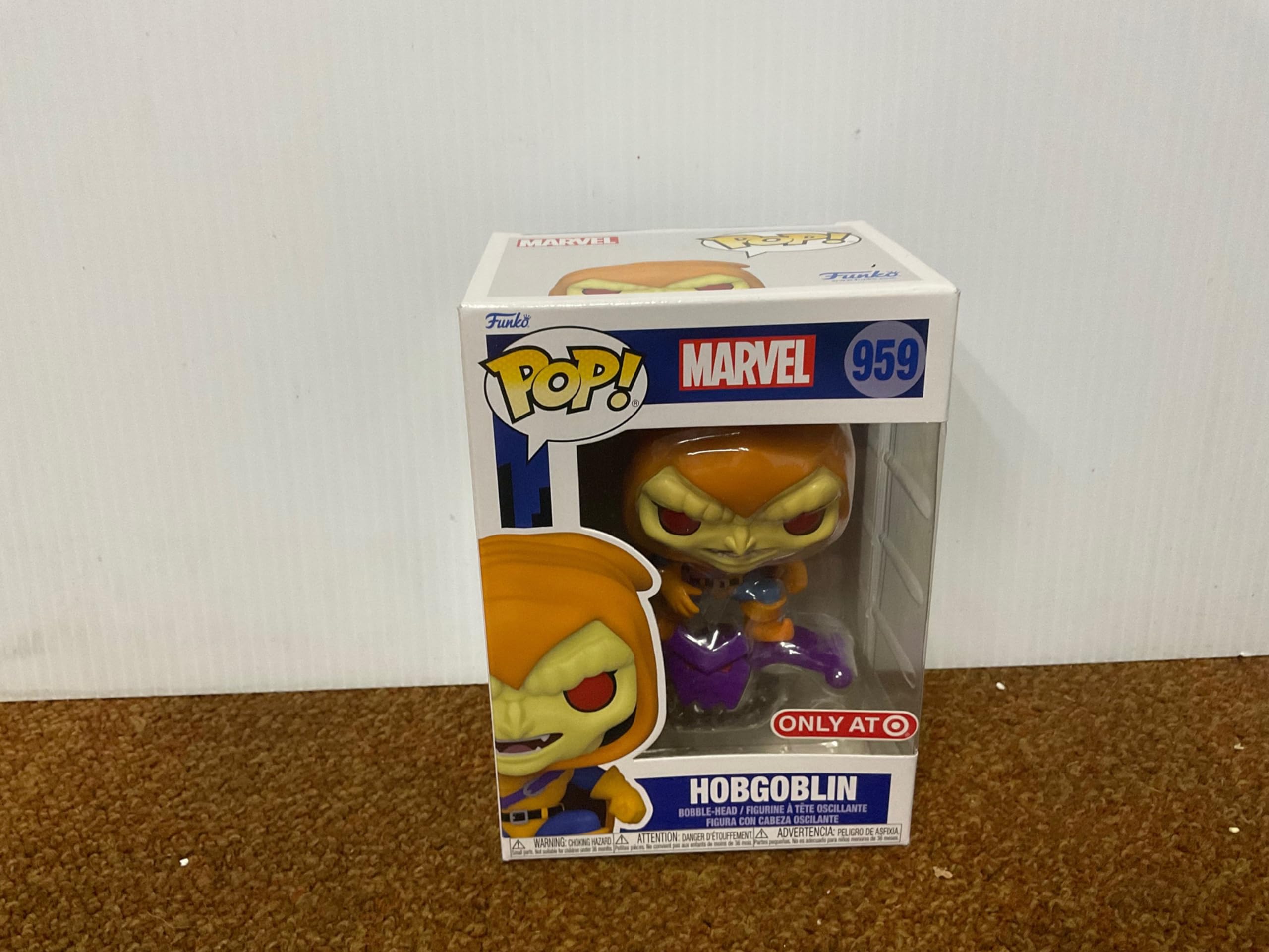 Funko Pop! Marvel: Animated Spiderman- Hobgoblin(Target Exc), Action Figure - 58867