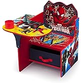 Delta Children Chair Desk With Storage Bin - Greenguard Gold Certified, Spider-Man