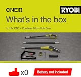 RYOBI OPP1820 ONE+ 18V Cordless Pole Pruner 20 cm Bar Body Only view 5