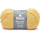 Patons Classic Wool Yarn, Sunshine