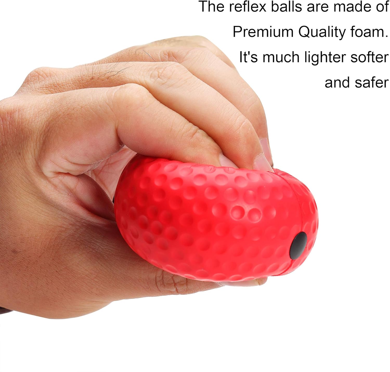 TOCO FREIDO Double End Punching Ball with 2 Boxing Reflex Ball, Pump, Headband, Perfect for Gym MMA Boxing Sports Punch Bag Adult Kids Men Women : Sports & Outdoors