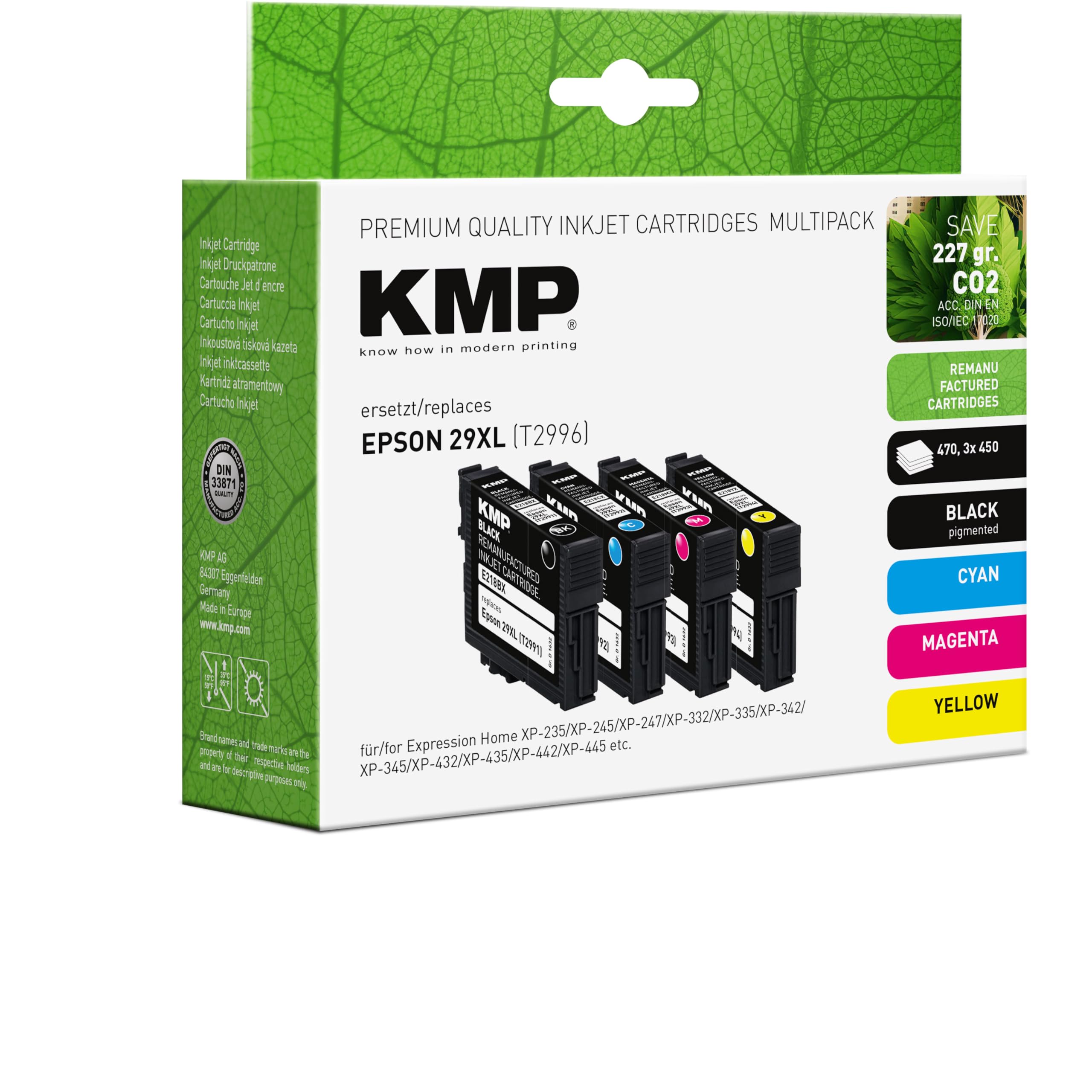 KMP Tinte E218VX = EPSON T2996 29XL