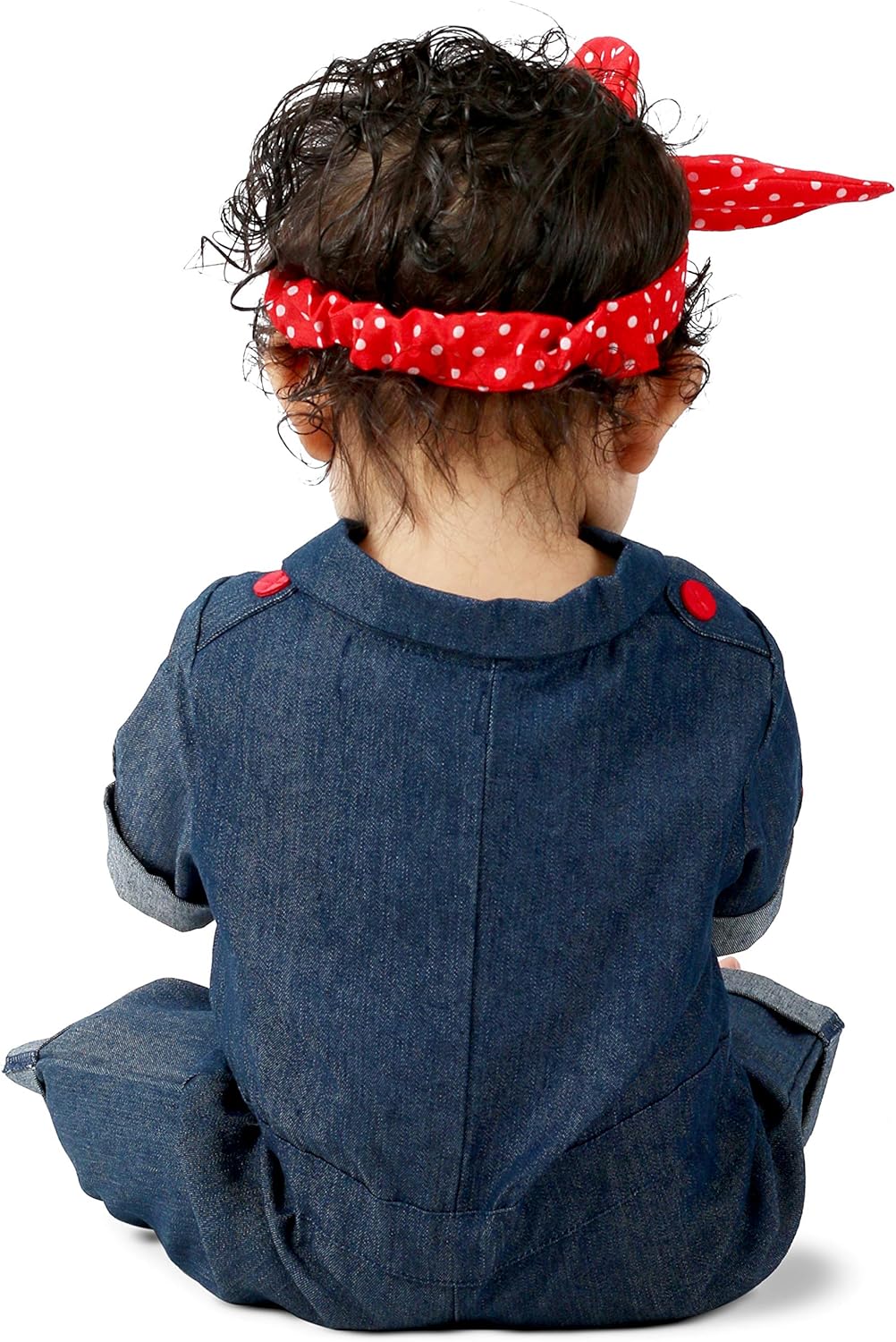 infant rosie the riveter costume