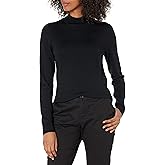 Amazon Essentials Women's Lightweight Mockneck Sweater (Available in Plus Size)